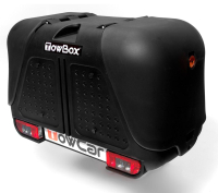 Автомобильный бокс на фаркоп TowBox V2 Black, черный компании RackWorld
