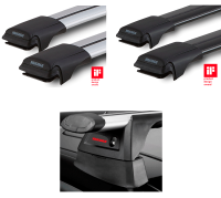  Багажник Yakima на крышу JETOUR T2, 5 Door SUV с 2023 г., рейлинги с просветом в компании RackWorld