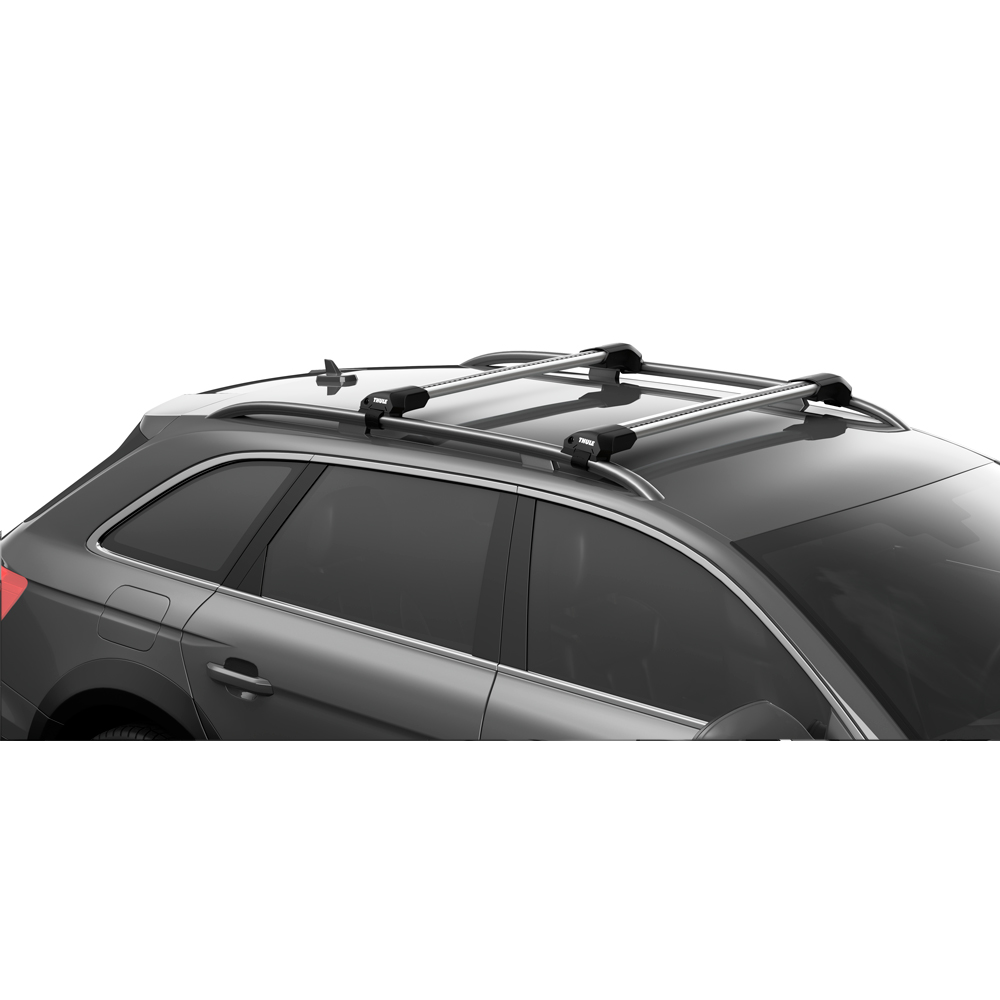 Багажник Thule WingBar Edge на крышу BMW X7, 5-dr SUV с 2019 г., рейлинги с  просветом