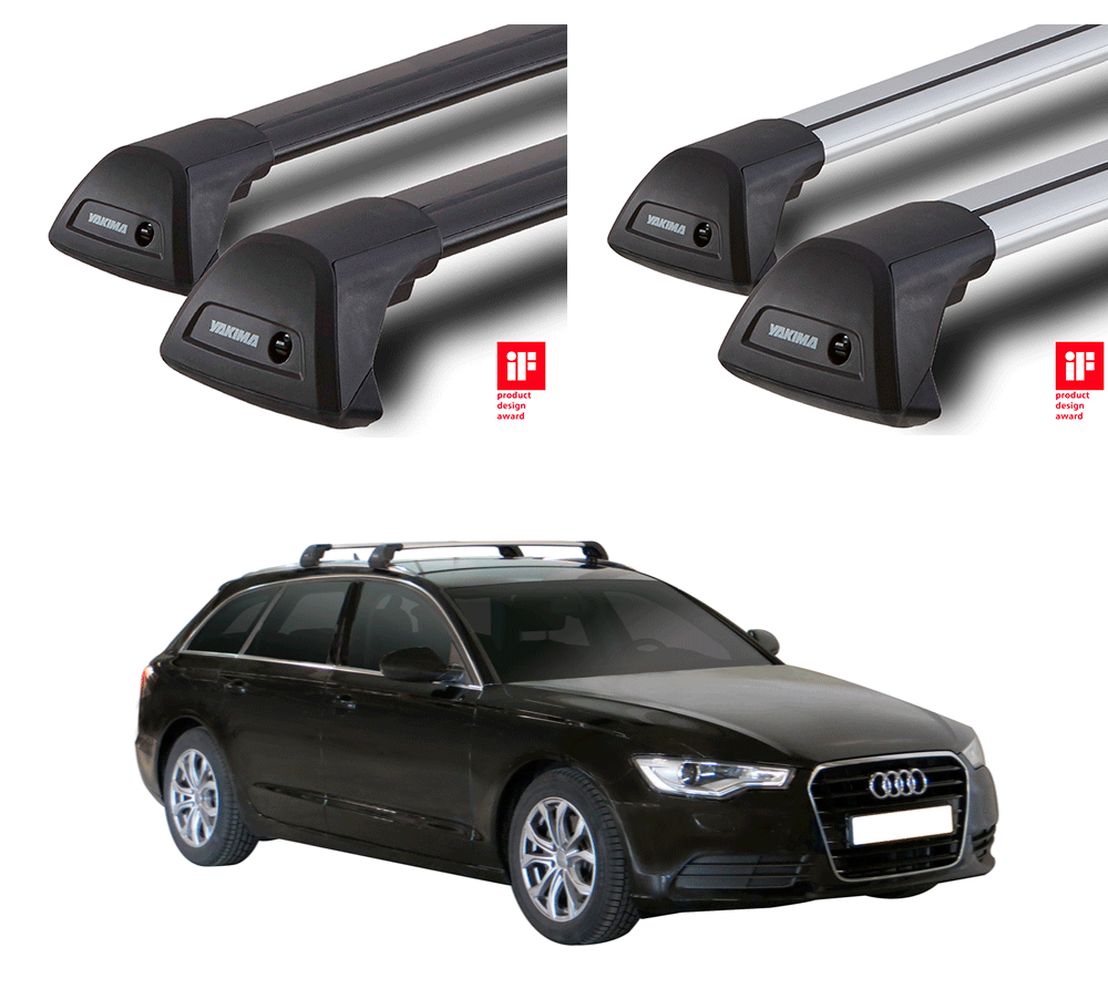 Купить Багажник на крышу Yakima (Whispbar) Audi A6/S6/RS6 Avant (Ауди  A6/S6/RS6 Авант) 5 Door Estate 2011 - 2018 за 29 900 руб. рублей —  RackWorld