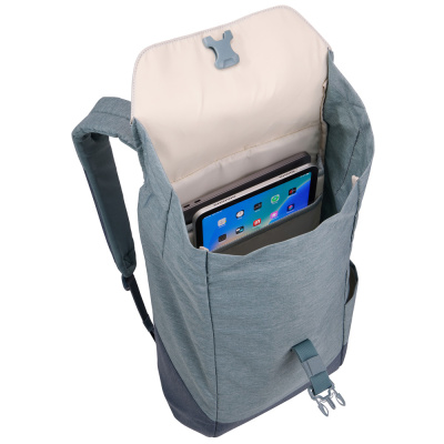  Рюкзак Thule Lithos Backpack Pelican Pond Gray/Dark Slate, 16 л, темно-серый, 3205095 компании RackWorld