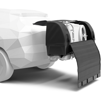  Автомобильный бокс на фаркоп Thule Onto 2 for Thule EasyFold 3 компании RackWorld