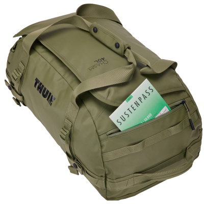  Спортивная сумка Thule Chasm Duffel Olivine, 40 л, оливковая, 3204990 компании RackWorld