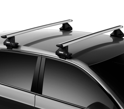  Багажник Thule WingBar Evo на гладкую крышу Audi A4, 4-dr sedan, 2008-2015 гг. в компании RackWorld
